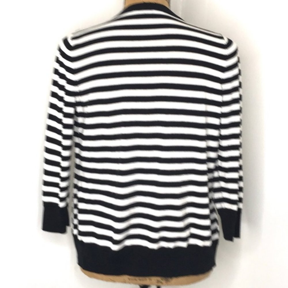 Talbots Striped Cardigan - Picture 5 of 5